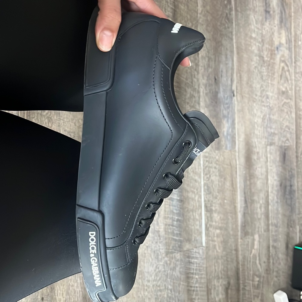 Dolce & Gabbana Men Black Sneakers